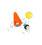 Funny and Super Carrot Animated（個別スタンプ：10）