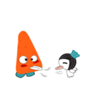 Funny and Super Carrot Animated（個別スタンプ：12）