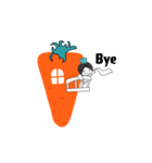 Funny and Super Carrot Animated（個別スタンプ：17）