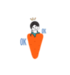 Funny and Super Carrot Animated（個別スタンプ：23）