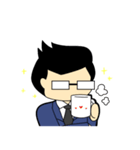 University professors'Cool（個別スタンプ：4）