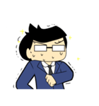University professors'Cool（個別スタンプ：11）