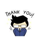 University professors'Cool（個別スタンプ：12）