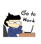 University professors'Cool（個別スタンプ：16）