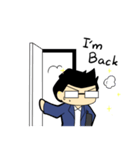 University professors'Cool（個別スタンプ：18）