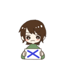 普通のおんなのこ（個別スタンプ：2）