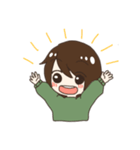 普通のおんなのこ（個別スタンプ：6）