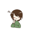 普通のおんなのこ（個別スタンプ：7）