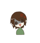 普通のおんなのこ（個別スタンプ：10）
