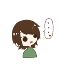普通のおんなのこ（個別スタンプ：12）