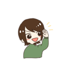普通のおんなのこ（個別スタンプ：19）