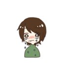 普通のおんなのこ（個別スタンプ：27）