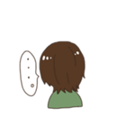 普通のおんなのこ（個別スタンプ：38）