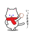 日常使えるスタンプ集！マフラーにゃんこ2（個別スタンプ：2）