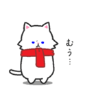 日常使えるスタンプ集！マフラーにゃんこ2（個別スタンプ：12）