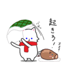 日常使えるスタンプ集！マフラーにゃんこ2（個別スタンプ：31）