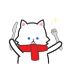日常使えるスタンプ集！マフラーにゃんこ2（個別スタンプ：39）