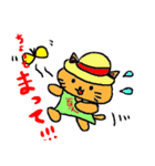 ハッピーハッピーキャット（個別スタンプ：2）