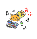ハッピーハッピーキャット（個別スタンプ：22）