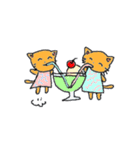 ハッピーハッピーキャット（個別スタンプ：39）