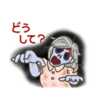 ゾンビ女子日本語版（個別スタンプ：22）