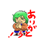 目つきの鋭い女子高生のスタンプ（個別スタンプ：6）