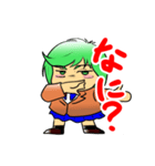 目つきの鋭い女子高生のスタンプ（個別スタンプ：20）