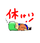 目つきの鋭い女子高生のスタンプ（個別スタンプ：27）