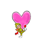 My friends and friends（個別スタンプ：24）