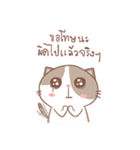 stupid and joke enjoy cat.（個別スタンプ：9）