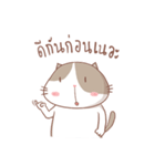 stupid and joke enjoy cat.（個別スタンプ：11）