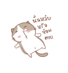 stupid and joke enjoy cat.（個別スタンプ：13）