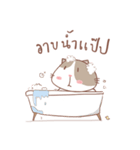 stupid and joke enjoy cat.（個別スタンプ：16）