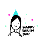 Happy B'day！（個別スタンプ：1）