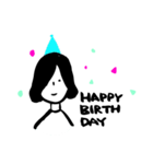 Happy B'day！（個別スタンプ：34）