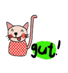 Meawmeaw (Deutsch) a polka cat（個別スタンプ：36）