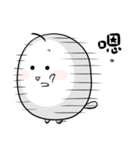 A white Yuyuan Hamster（個別スタンプ：28）
