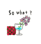 Flower vase（個別スタンプ：11）