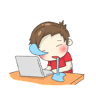 Ading the Millennial Boy（個別スタンプ：36）