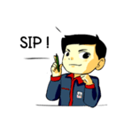 ISMKI Revolusi Sumatera（個別スタンプ：8）