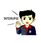 ISMKI Revolusi Sumatera（個別スタンプ：10）