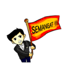 ISMKI Revolusi Sumatera（個別スタンプ：30）