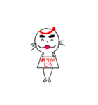 受験生応援あざかめ（個別スタンプ：7）