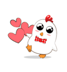 Little cute chicken（個別スタンプ：3）