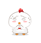 Little cute chicken（個別スタンプ：4）