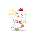 Little cute chicken（個別スタンプ：8）