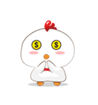 Little cute chicken（個別スタンプ：17）