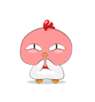 Little cute chicken（個別スタンプ：34）