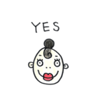 おしゃれ好き女子（個別スタンプ：7）