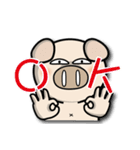 87 Pig part 2（個別スタンプ：8）